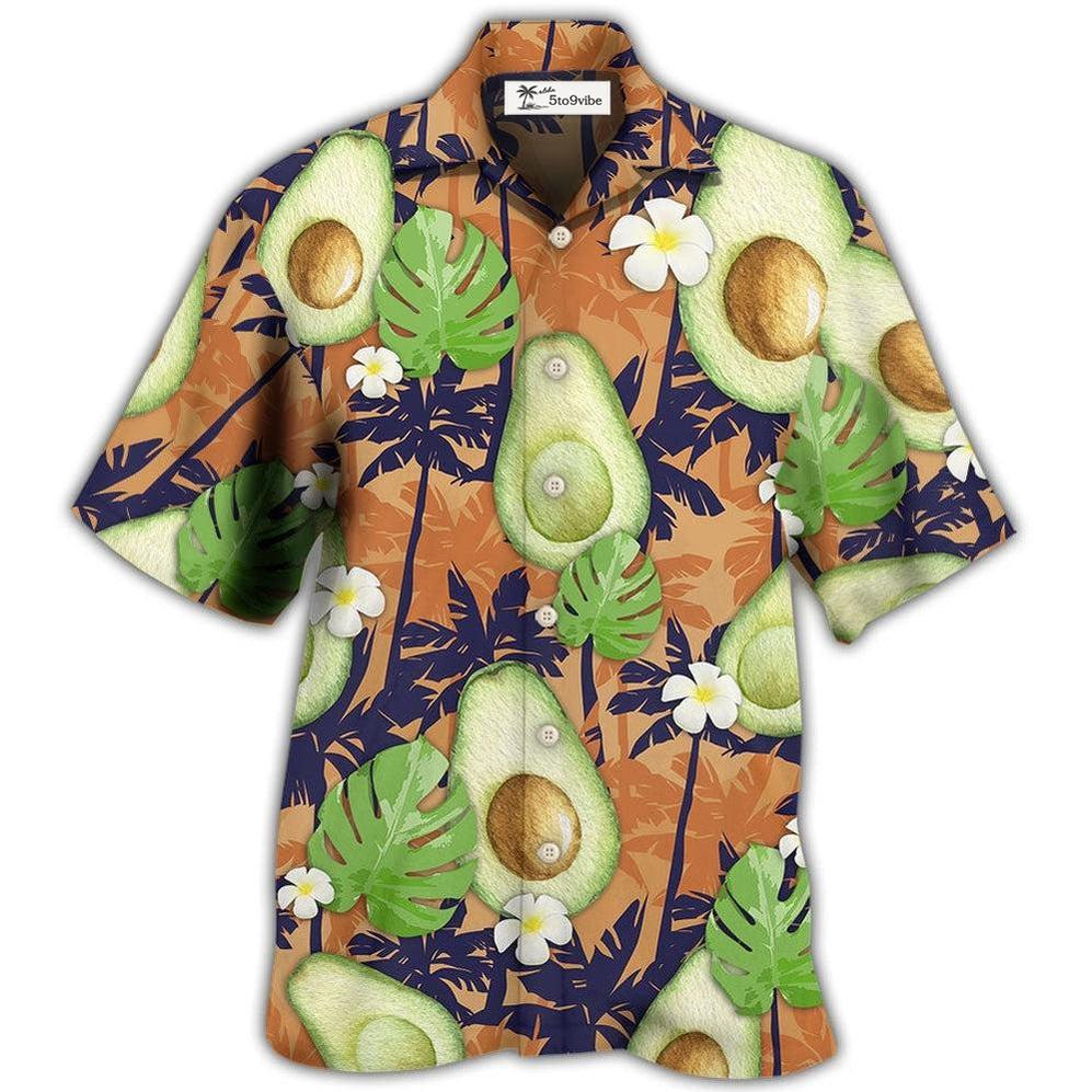 Hawaiian Shirt / Adults / S Avocado Tropical Flowers Vibe - Hawaiian Shirt 