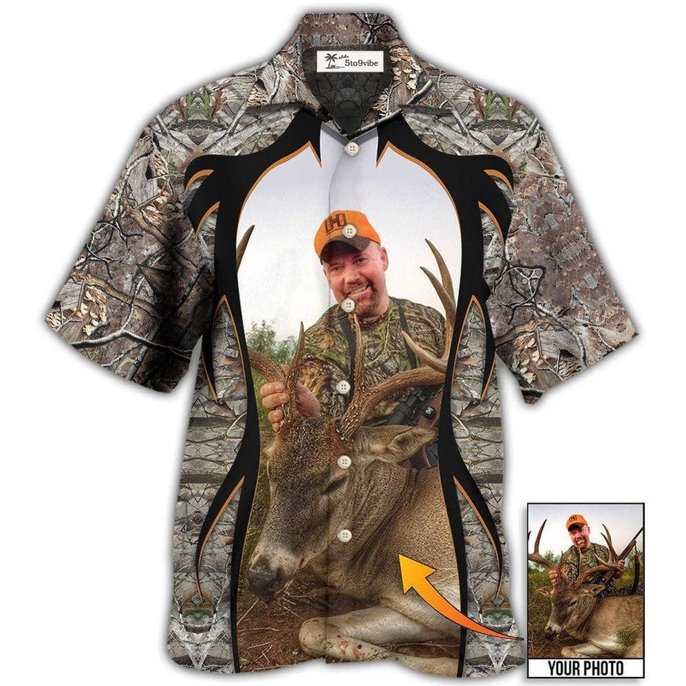 Hawaiian Shirt / Adults / S Hunting Lover Cool Pattern Custom Photo - Hawaiian Shirt 