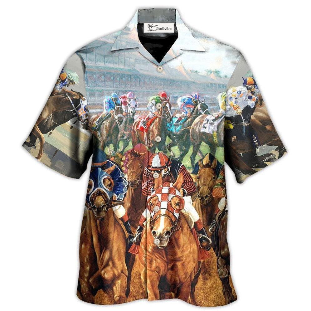 Hawaiian Shirt / Adults / S Horse Racing You Have The Best Seat - Hawaiian Shirt 