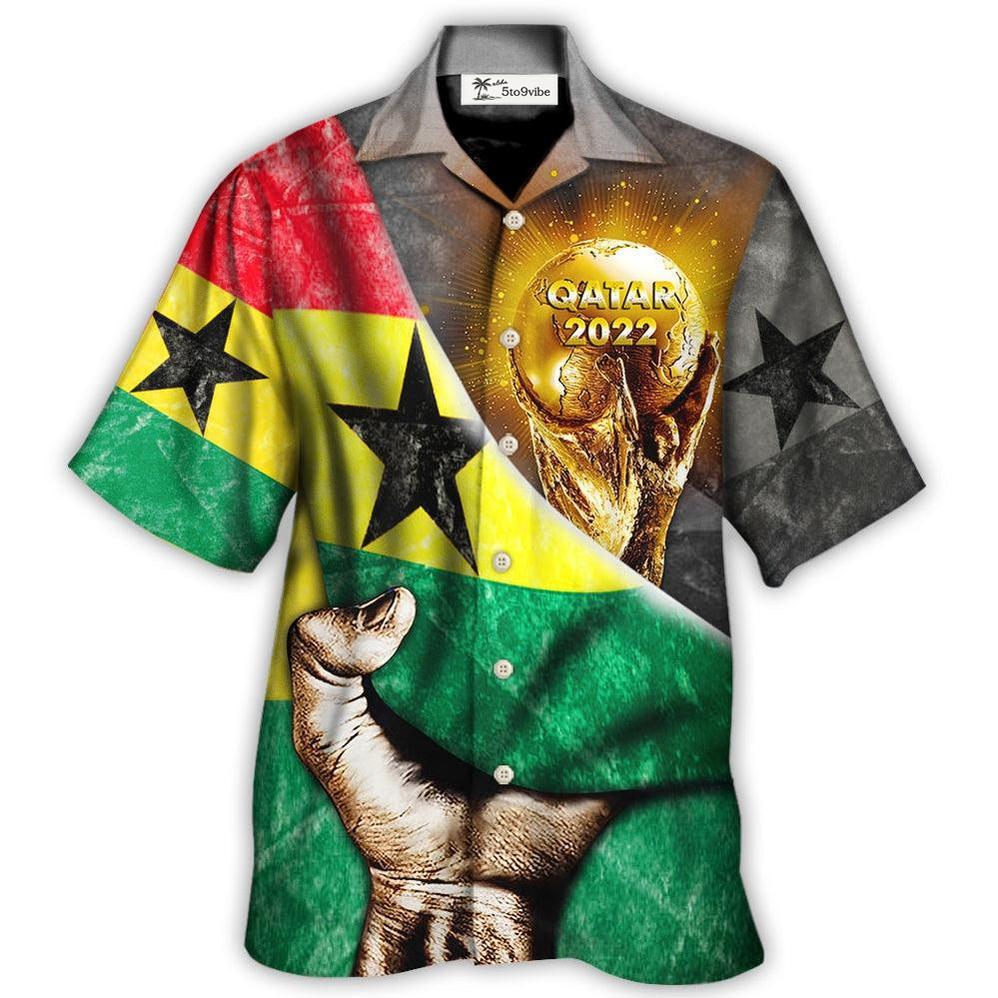 Hawaiian Shirt / Adults / S World Cup Qatar 2022 Ghana Will Be The Champion - Hawaiian Shirt 