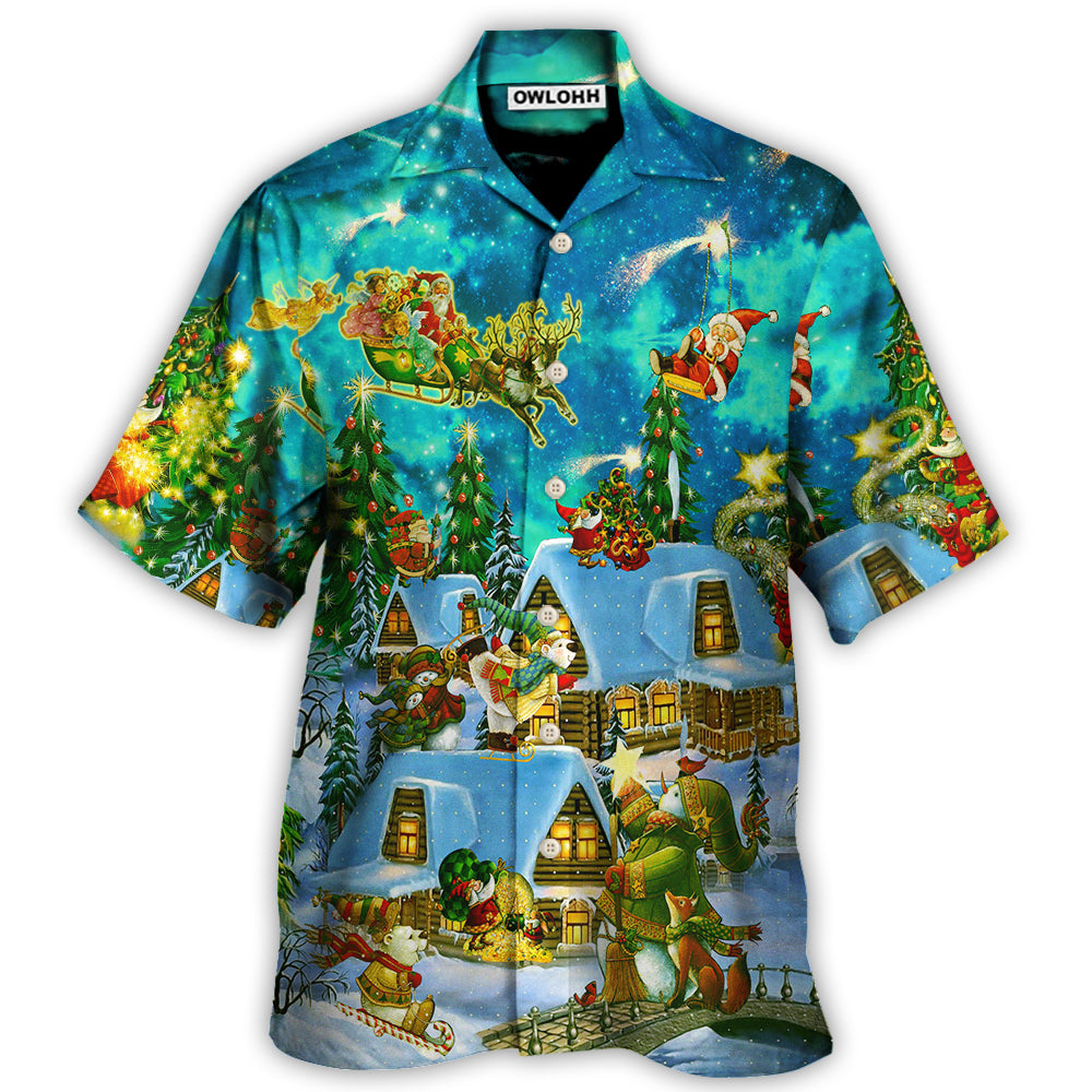 Hawaiian Shirt / Adults / S Christmas The Magical Night - Hawaiian Shirt 