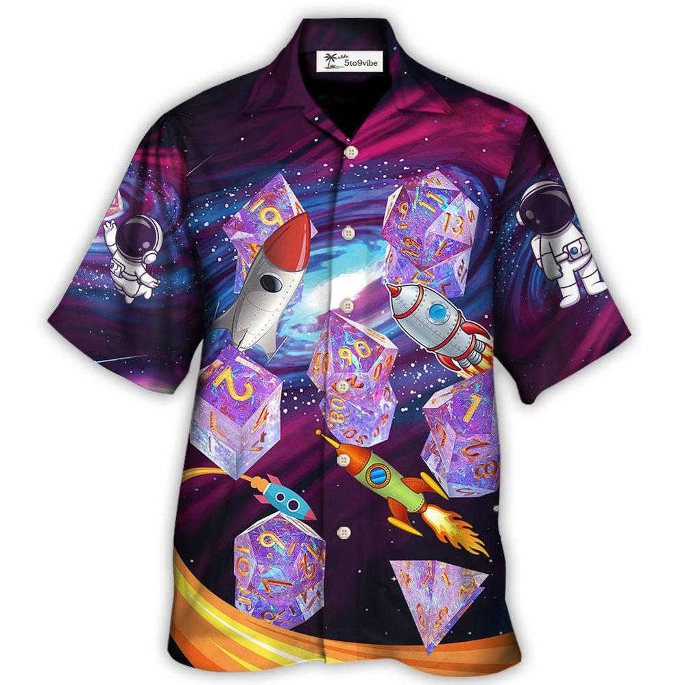 Hawaiian Shirt / Adults / S D20 Galaxy Where Are Space Ship Going - Hawaiian Shirt 