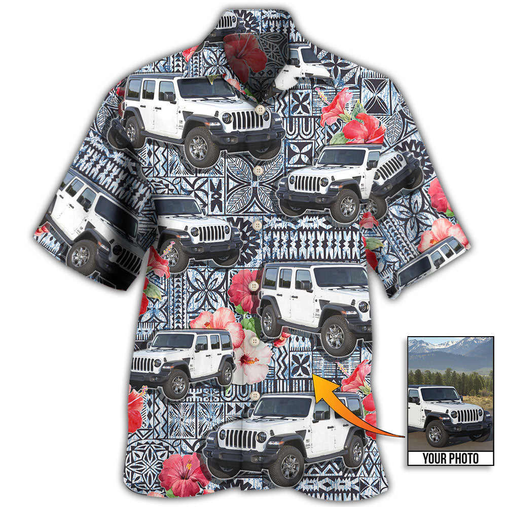 Jeep / Adults / S Car Cool Various Style Custom Photo - Hawaiian Shirt 