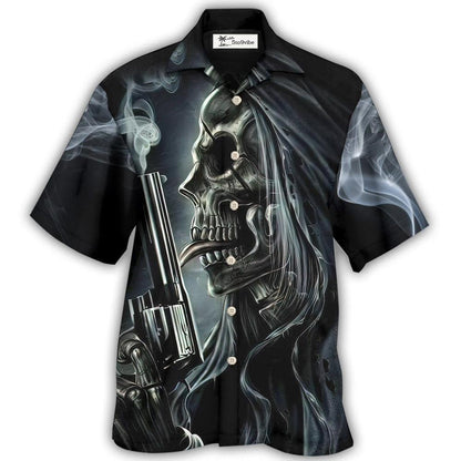 Hawaiian Shirt / Adults / S Skull I'll Put You In The Trunk - Hawaiian Shirt 