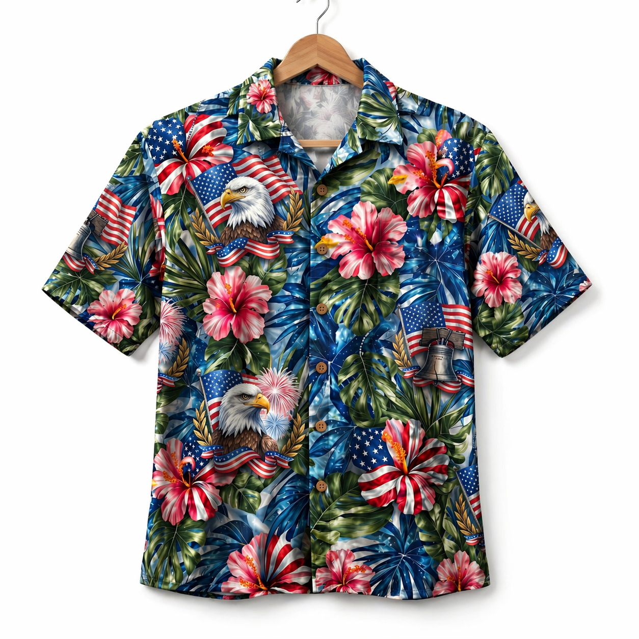 American Pride Veteran 250 Years America Premium Unisex Hawaiian Shirt For Men and Women