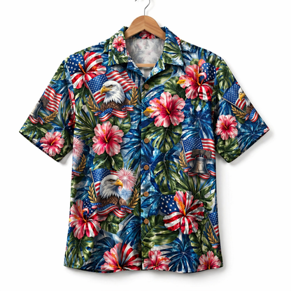 American Pride Veteran 250 Years America Premium Unisex Hawaiian Shirt For Men and Women