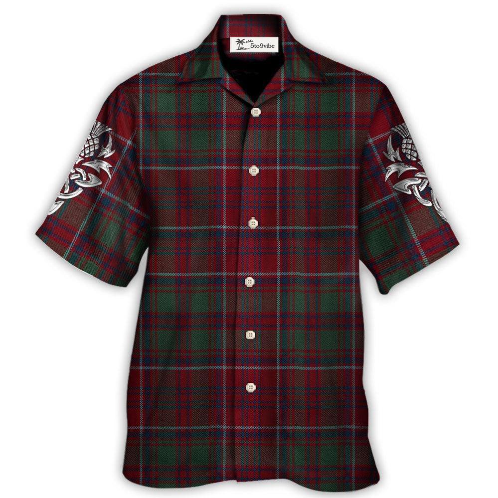 Scottish Tartan Love Style - Hawaiian Shirt 