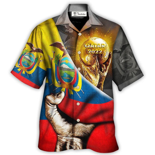 Hawaiian Shirt / Adults / S World Cup Qatar 2022 Ecuador Will Be The Champion - Hawaiian Shirt 