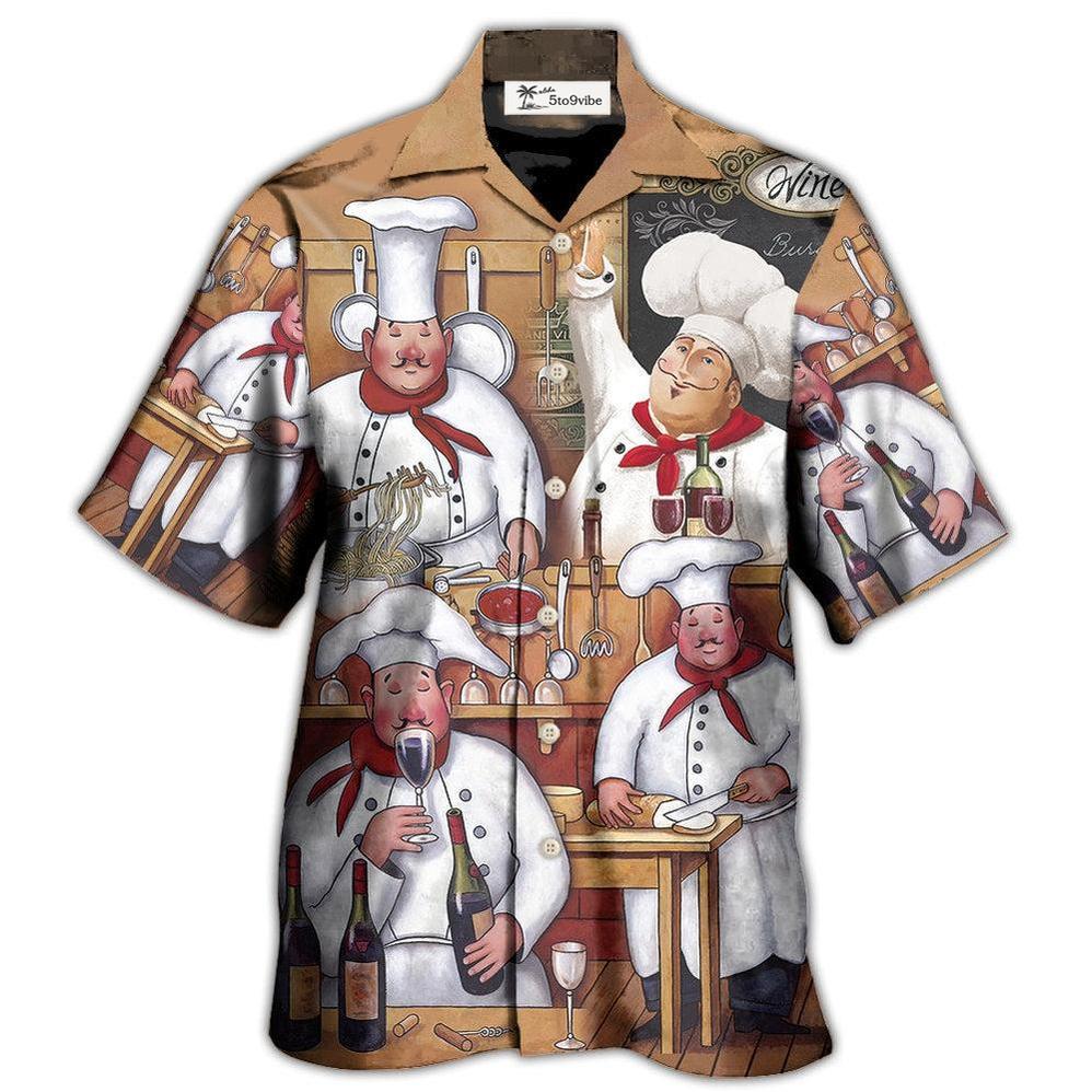 Hawaiian Shirt / Adults / S Chef The Best Master Cooking Vintage Style - Hawaiian Shirt 