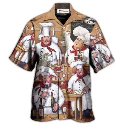 Hawaiian Shirt / Adults / S Chef The Best Master Cooking Vintage Style - Hawaiian Shirt 
