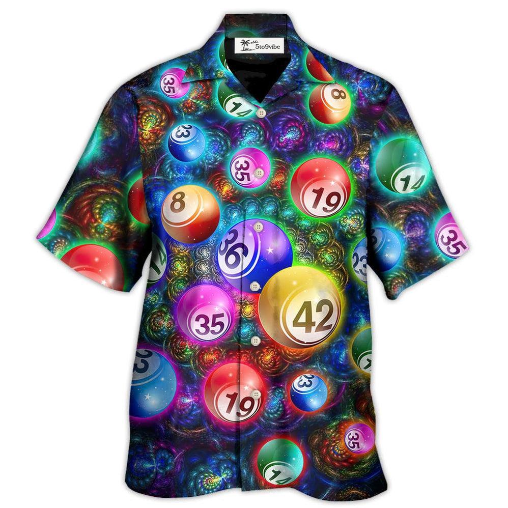 Hawaiian Shirt / Adults / S Billiard Funny Neon Colorful - Hawaiian Shirt 