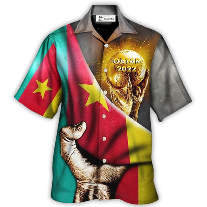 Hawaiian Shirt / Adults / S World Cup Qatar 2022 Cameroon Will Be The Champion - Hawaiian Shirt 