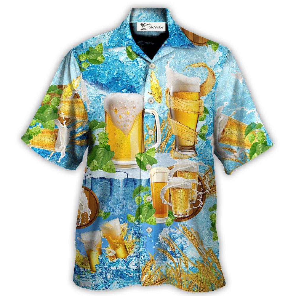 Hawaiian Shirt / Adults / S Beer Make Everyone Happy - Hawaiian Shirt 