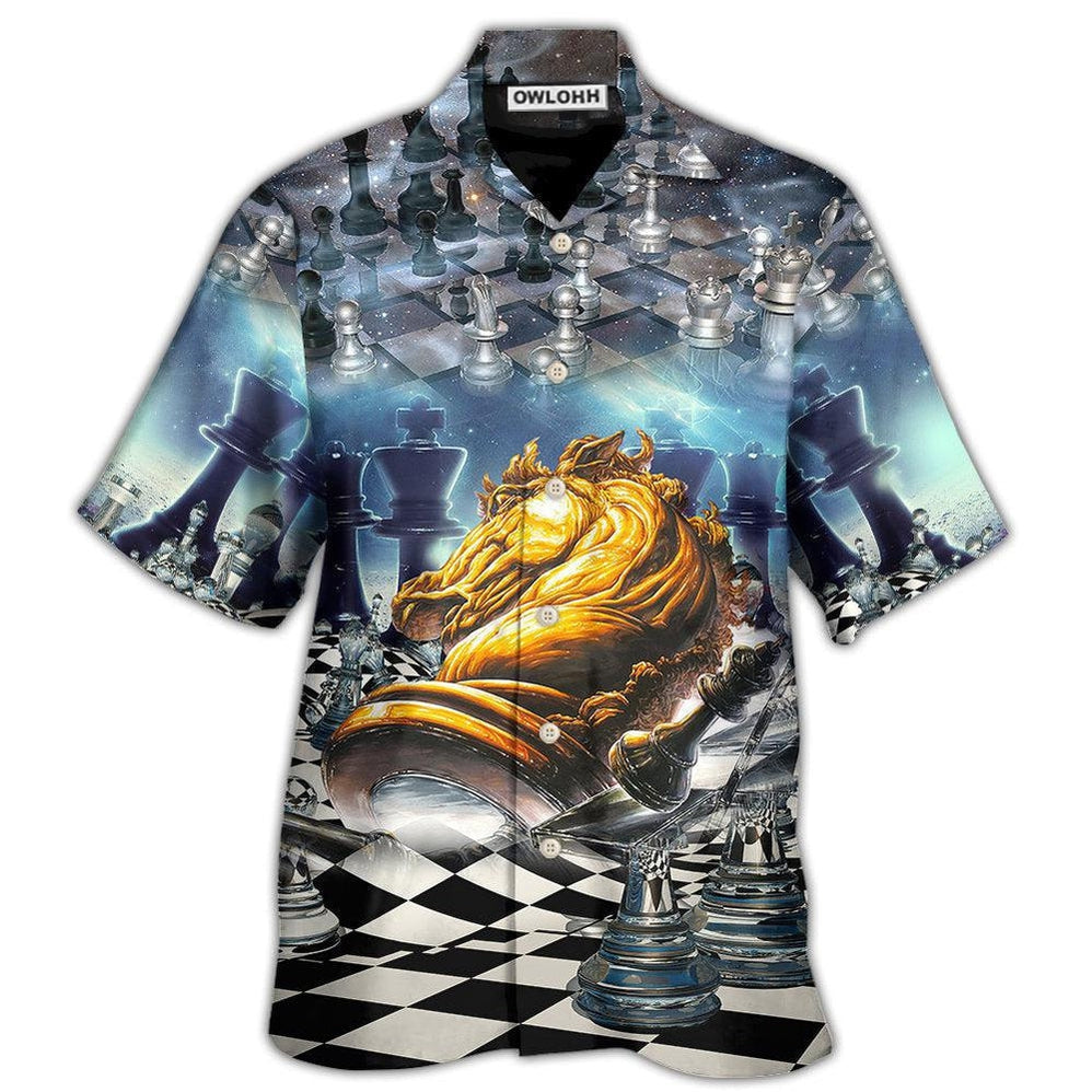 Hawaiian Shirt / Adults / S Chess Amazing Power Of The Knights - Hawaiian Shirt 