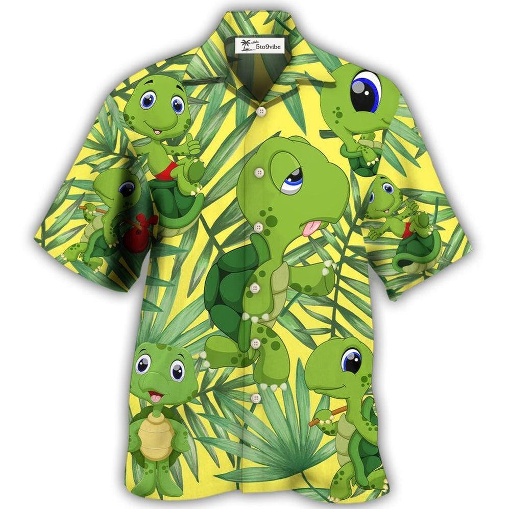Hawaiian Shirt / Adults / S Turtle I Am A Slow Runner - Hawaiian Shirt 