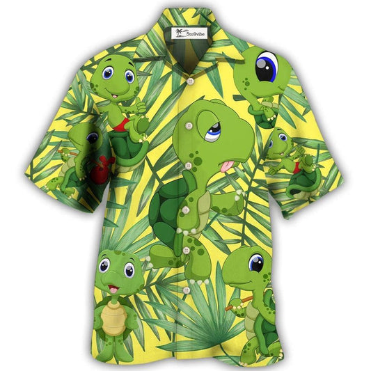 Hawaiian Shirt / Adults / S Turtle I Am A Slow Runner - Hawaiian Shirt 