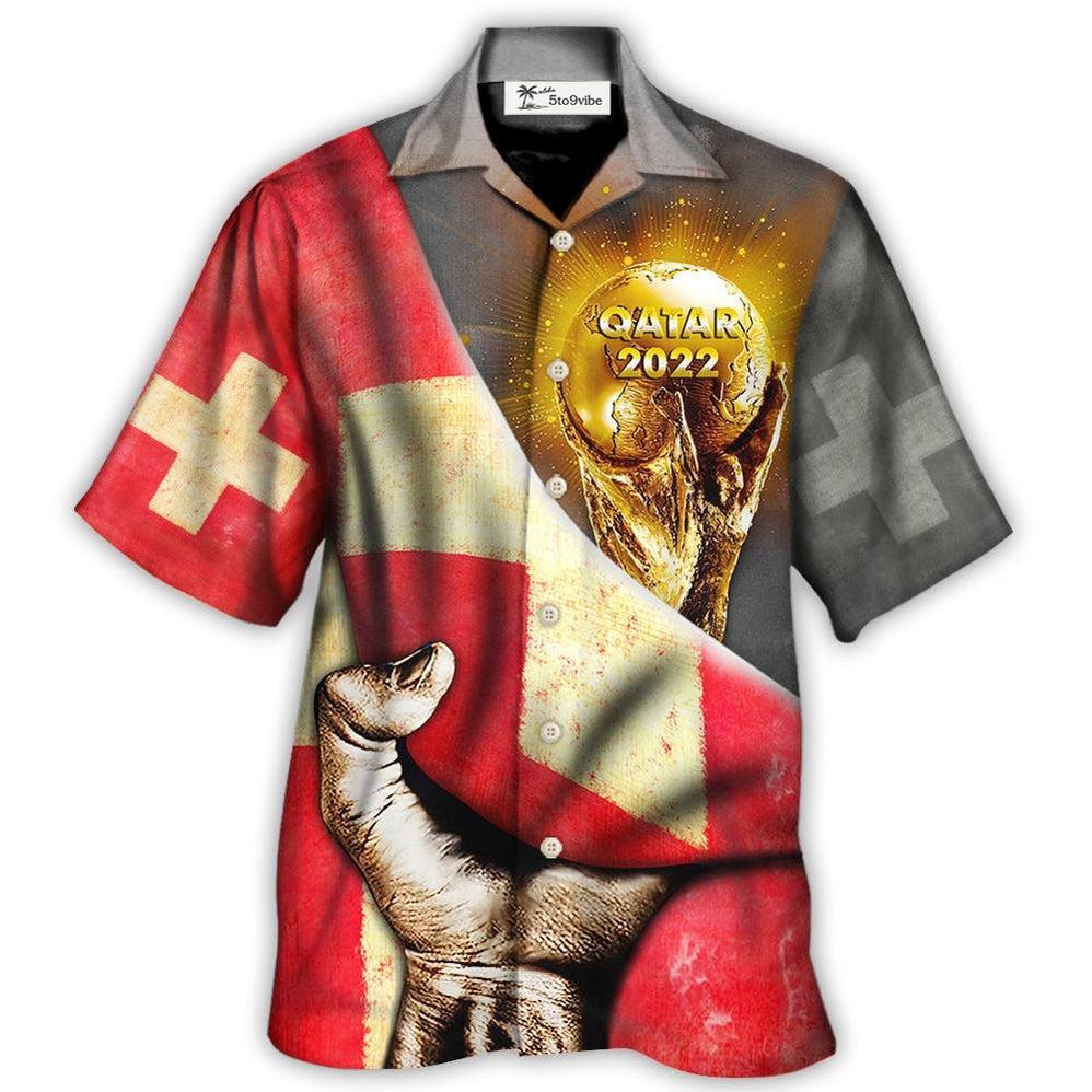 Hawaiian Shirt / Adults / S World Cup Qatar 2022 Switzerland Will Be The Champion - Hawaiian Shirt 