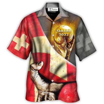 Hawaiian Shirt / Adults / S World Cup Qatar 2022 Switzerland Will Be The Champion - Hawaiian Shirt 