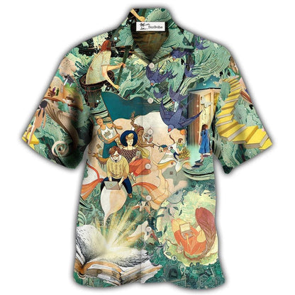 Hawaiian Shirt / Adults / S Author Build Your Mind - Hawaiian Shirt 