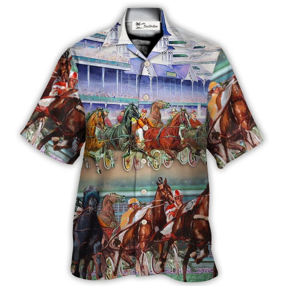 Harness Racing Horse Racing Horse Lover - Hawaiian Shirt 