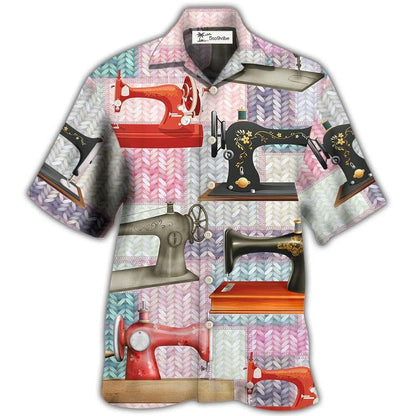 Hawaiian Shirt / Adults / S Quilting Machine Knit Fabric - Hawaiian Shirt 