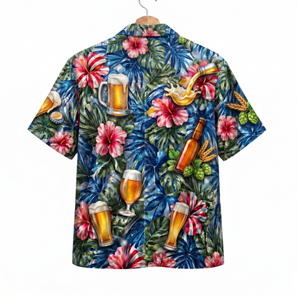 Beer Lover America 4th July 250 Years Anniversary Premium Unisex Hawaiian Shirt For Men and Women