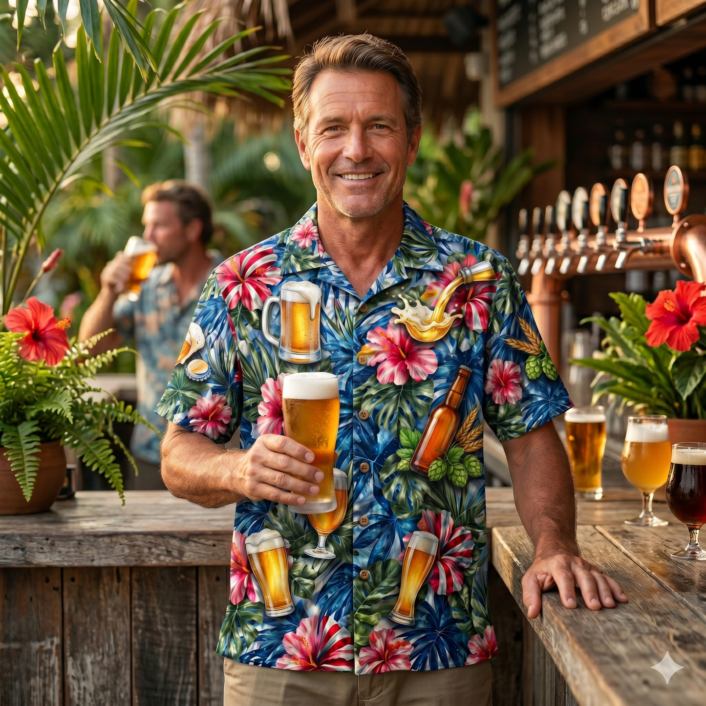 Beer Lover America 4th July 250 Years Anniversary Premium Unisex Hawaiian Shirt For Men and Women