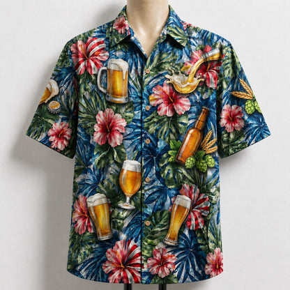 Beer Lover America 4th July 250 Years Anniversary Premium Unisex Hawaiian Shirt For Men and Women