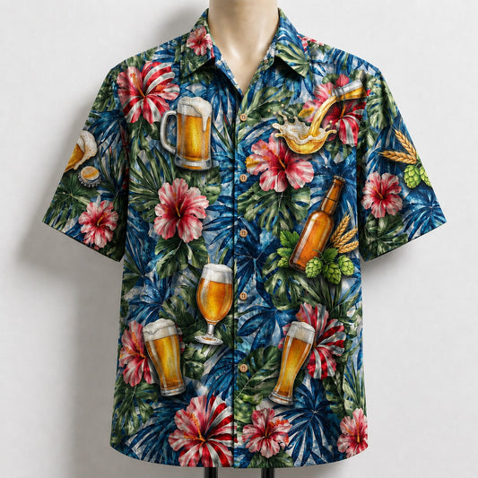 Beer Lover America 4th July 250 Years Anniversary Premium Unisex Hawaiian Shirt For Men and Women