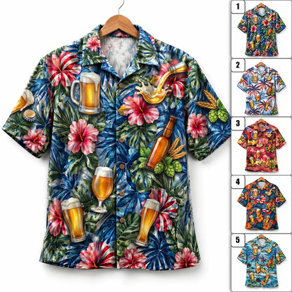 Beer Lover America 4th July 250 Years Anniversary Premium Unisex Hawaiian Shirt For Men and Women
