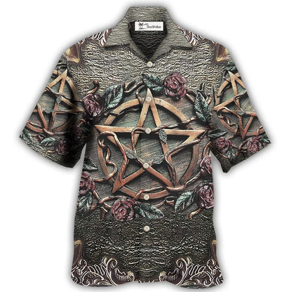 Hawaiian Shirt / Adults / S Wicca Halloween Amazing Mystical Witch - Hawaiian Shirt 