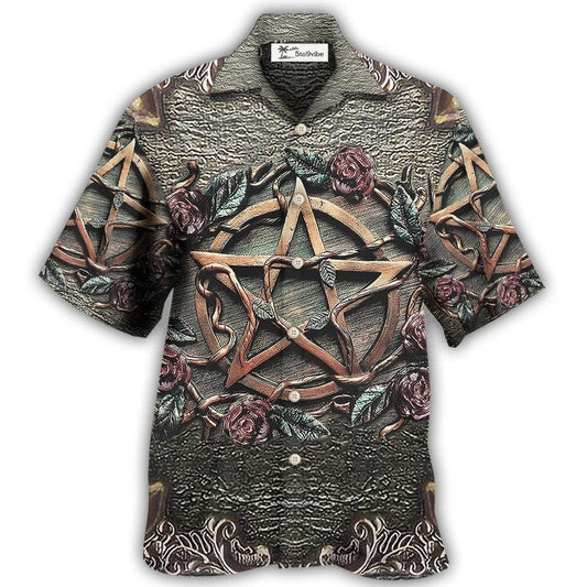 Hawaiian Shirt / Adults / S Wicca Halloween Amazing Mystical Witch - Hawaiian Shirt 