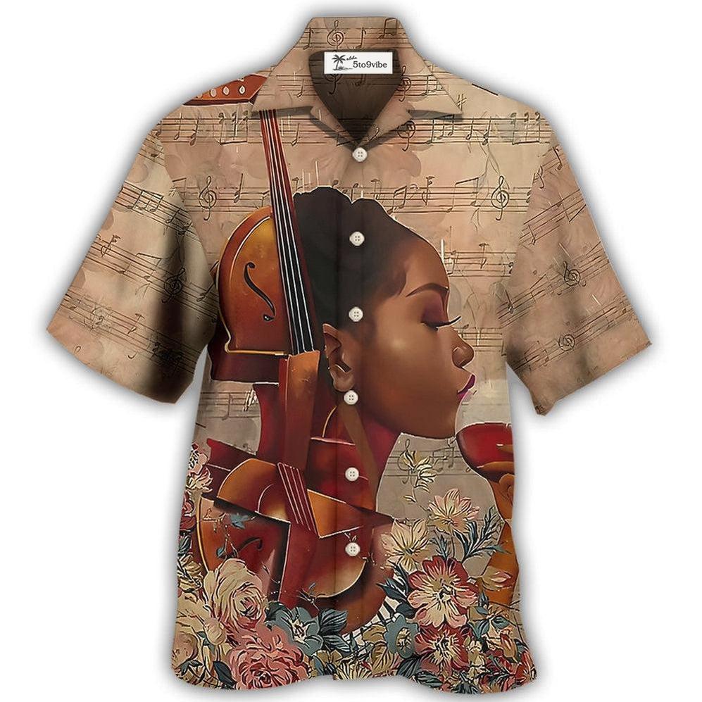 Music Lover Easily Distracted By Music And Wine - Hawaiian Shirt 