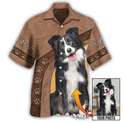 Border Collie / Adults / S Dog My Lovely Dog Custom Photo Personalized - Hawaiian Shirt 