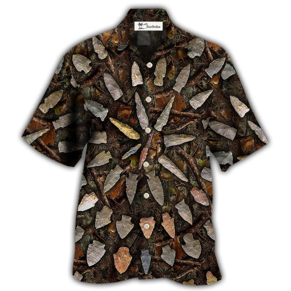 Hawaiian Shirt / Adults / S Hunting Arrowhead Hunting Camo Pattern - Hawaiian Shirt 