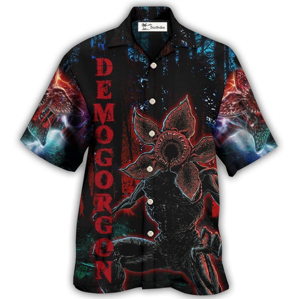 Hawaiian Shirt / Adults / S Demogorgon World Of Monster - Hawaiian Shirt 