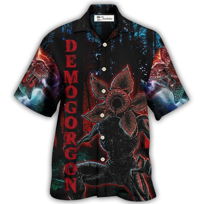 Hawaiian Shirt / Adults / S Demogorgon World Of Monster - Hawaiian Shirt 
