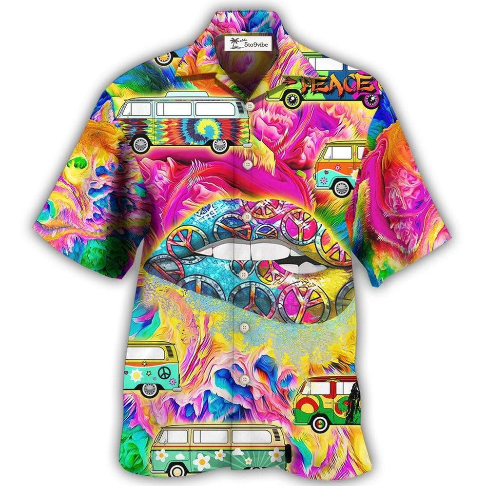 Hawaiian Shirt / Adults / S Hippie If My Mouth Doesn't Say It - Hawaiian Shirt 