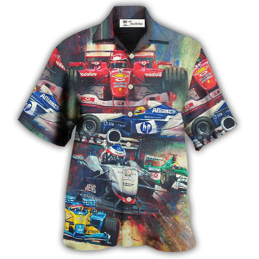 Hawaiian Shirt / Adults / S Car Racing Amazing Unstoppable - Hawaiian Shirt 