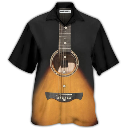 Hawaiian Shirt / Adults / S Guitar Wood Music Lover - Hawaiian Shirt 