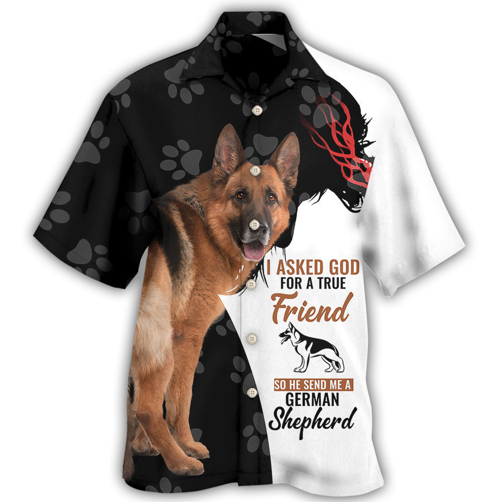 3 / Adults / S German Shepherd My Cool Dog Various Style - Hawaiian Shirt 