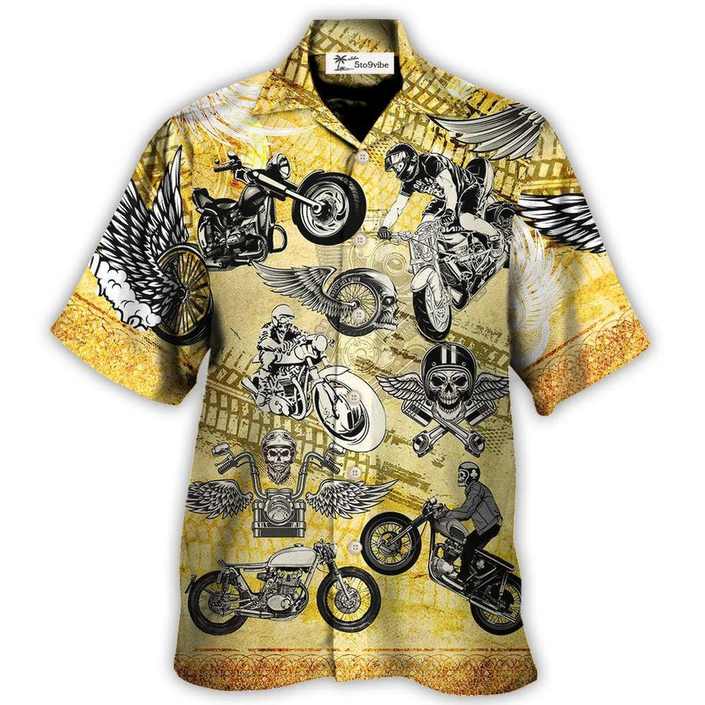 Hawaiian Shirt / Adults / S Motorcycle Life Is Short - Hawaiian Shirt 