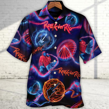 Rock In Rio Music Lover Amazing Style - Hawaiian Shirt 