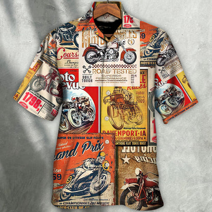 Motorcycle If You Can Still Hear Your Fears, Drop A Gear - Hawaiian Shirt - Owl Ohh 