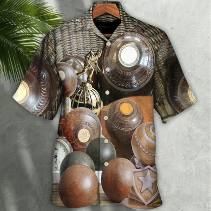 Lawn Bowling The Legend Champion Never Die - Hawaiian Shirt 