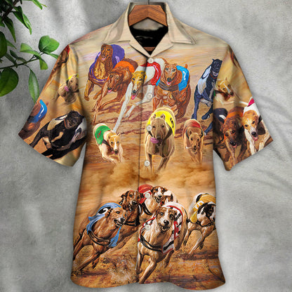 Dog Racing Is Matter Of Fact Dead Greyhound - Hawaiian Shirt 