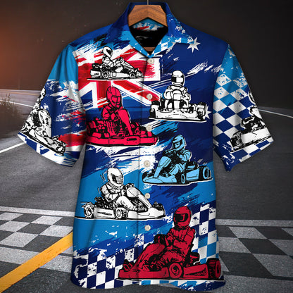 Kart Racing Winner Champion - Hawaiian Shirt 