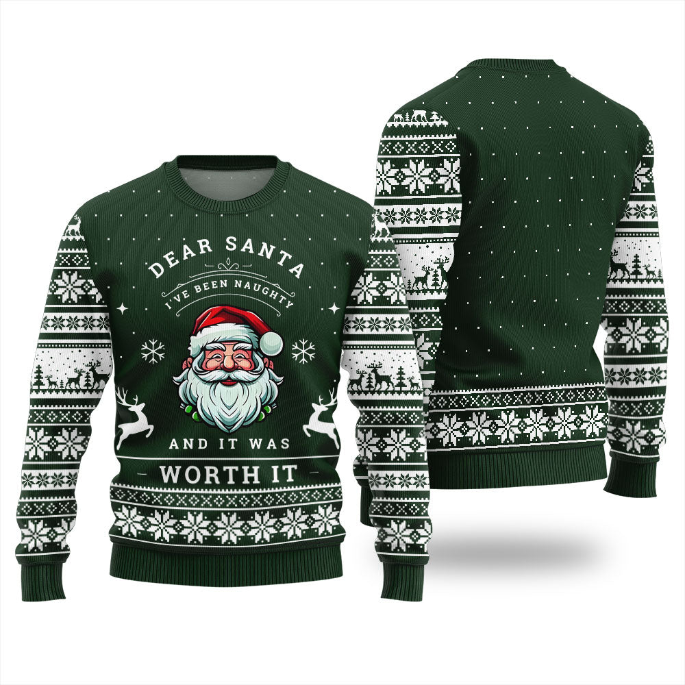 Dear Santa Ugly Christmas Sweater