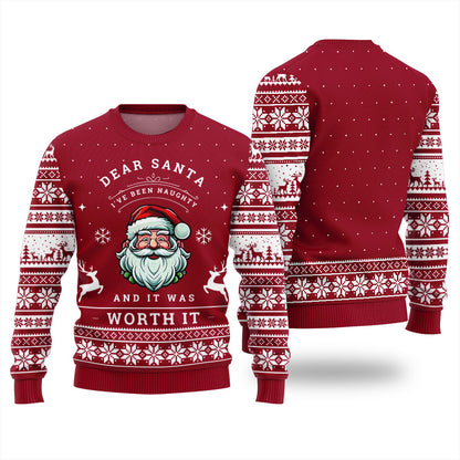 Dear Santa Ugly Christmas Sweater