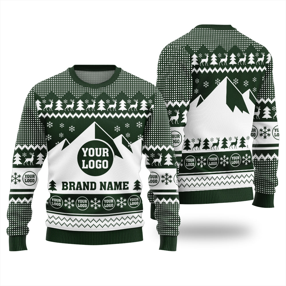 Personalized Logo Brand Christmas Sweater